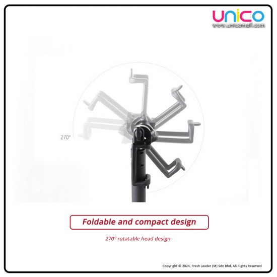 Infineo Selfie Stick: Foldable Monopod for Perfect Shots | Unicomall Infineo Selfie Stick: Foldable Monopod for Perfect Shots | Unicomall
