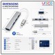 INFINEO USB C Hub 4 Port USB 3.0 Adapter 5Gbps for Laptop & PC