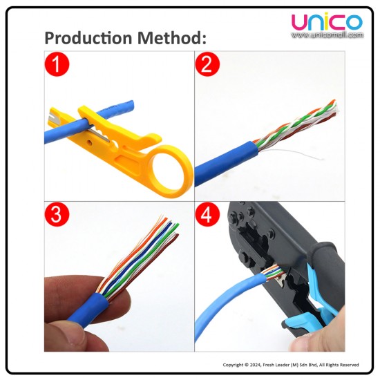 INFINEO Cat5 RJ45 Connector 10pcs: High-Quality Ethernet Connectors