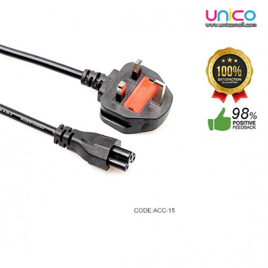 Reliable 3 Pin Laptop Charger Cable - 1.5m Length | Shop the Best Power Adapter Cord Reliable 3 Pin Laptop Charger Cable - 1.5m Length | Shop the Best Power Adapter Cord