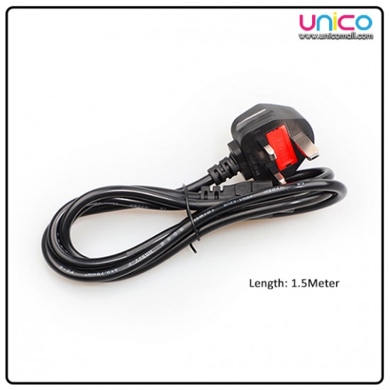 Reliable 3 Pin Laptop Charger Cable - 1.5m Length | Shop the Best Power Adapter Cord Reliable 3 Pin Laptop Charger Cable - 1.5m Length | Shop the Best Power Adapter Cord
