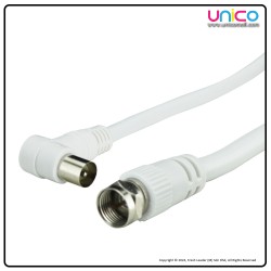 Infineo TV Antenna Cable: High-Quality Male to Female Connector (1.5m)