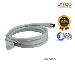 Ultimate Connectivity: Infineo TV Antenna Cable Male to Male (1.5m) | Unicomall