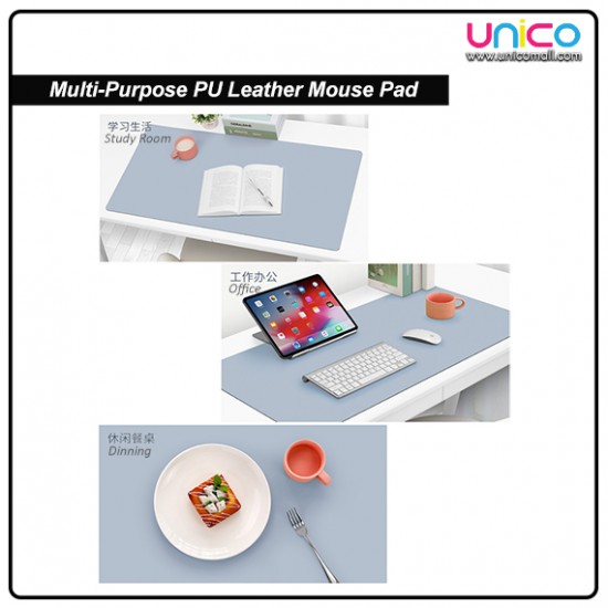 Ultra-thick Napa Pattern Mouse Pad Size 40 cm x 80 cm