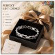 Premium Stainless Steel Motorcycle Chain Bracelet for Men – Silver Biker Link Bracelet 21.3CM