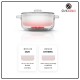 (Merry Christmas)Multifunction 3 Litre Electric HotPot with Natural Ceramic