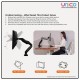 Single Monitor Arm Gas Spring Desk Mount – Fits 13–32 Inch Screens, Full Motion Adjustment