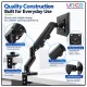 Desk-Mounted Monitor Arm with Gas Spring – Supports 17–30" Screens