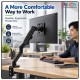 Desk-Mounted Monitor Arm with Gas Spring – Supports 17–30" Screens