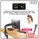 Adjustable Monitor Stand for Desk – V-Star V80 Arm Mount, Fits 17 to 30 Inch Monitors