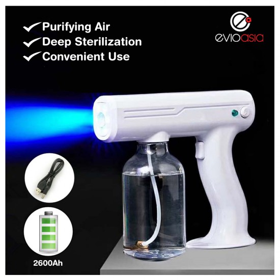 Steam Nano Blue Light Atomizer Disinfection Spray Gun (Buy2+Free1) 