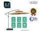 Large 2.7m Patio Sunshade Umbrella – Wind-Resistant Outdoor Umbrella with Heavy 65kg Base for Garden & Café