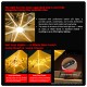 Luxury Romance Patio Umbrella with Solar LED Lighting - 3m x 3m Luxury Romance Patio Umbrella with Solar LED Lighting - 3m x 3m