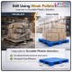 HD Plastic Pallet 2T 1200x1000x140mm Non-Reinforced Heavy Duty