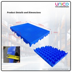 Heavy-Duty Round Mesh Moisture-Proof Board – 1m x 0.6m for Ultimate Durability