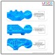 Heavy-Duty Plastic Pallet 1.2m x 1.0m – Nine-Leg Blue Grid Design for Industrial Use Heavy-Duty Plastic Pallet 1.2m x 1.0m – Nine-Leg Blue Grid Design for Industrial Use