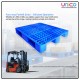 Industrial-Grade HDPE Pallet (Blue) – Durable Grid Deck, 3-Stringer Base for Storage & Transport