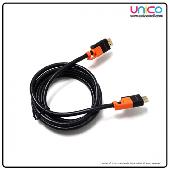 PowerSync 3D HDMI Cable - Experience High Speed with 1.8m Length at Unicomall