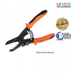 PowerSync 3-in-1 Wire Crimping Pliers – 7.5 Inch Multi-Function Tool for Cutting, Stripping, and Crimping