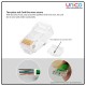 PowerSync RJ45 Ethernet Crystal Heads – 20pcs Gold-Plated Connectors for Fast and Stable Network Transmission PowerSync RJ45 Ethernet Crystal Heads – 20pcs Gold-Plated Connectors for Fast and Stable Network Transmission