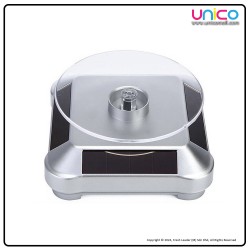 360-Degree Solar Display Turntable Stand for Exhibits