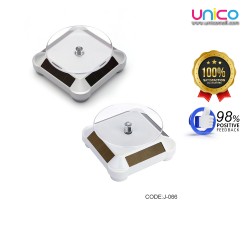 360-Degree Solar Display Turntable Stand for Exhibits
