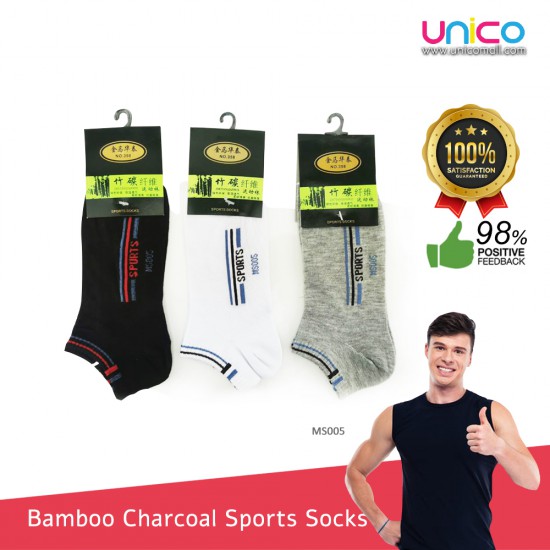 Bamboo Charcoal Sports Socks