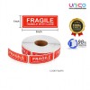 Fragile Warning Label Sticker 1" x 3" – Handle with Care Shipping Stickers