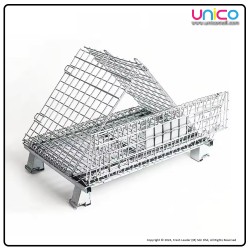 Nestable Steel Storage Bins - Unicomall's Heavy Duty Collection