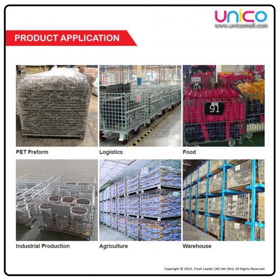 Nestable Steel Storage Bins - Unicomall's Heavy Duty Collection Nestable Steel Storage Bins - Unicomall's Heavy Duty Collection