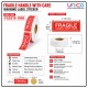 Fragile Warning Label Sticker 1" x 3" – Handle with Care Shipping Stickers