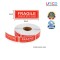 Fragile Warning Label Sticker 1" x 3" – Handle with Care Shipping Stickers