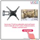 Universal Swivel TV Wall Mount 14–55 Inch – Full Motion Bracket for LED & LCD TVs Universal Swivel TV Wall Mount 14–55 Inch – Full Motion Bracket for LED & LCD TVs
