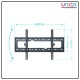 Universal 32-75 Inch TV Wall Mount Bracket | Adjustable 15 Degree Tilt Universal 32-75 Inch TV Wall Mount Bracket | Adjustable 15 Degree Tilt