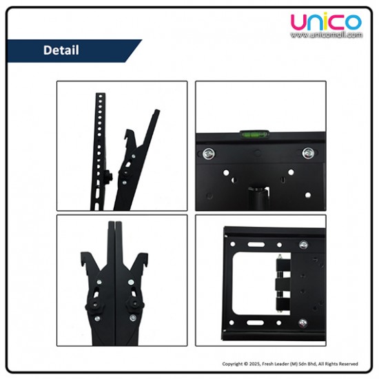 Full Motion Tilt TV Wall Mount Fits Most 32"- 55" Full Motion Tilt TV Wall Mount Fits Most 32"- 55"