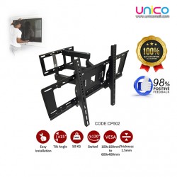 Heavy Duty TV Wall Mount Bracket 32–75 Inch | Universal Adjustable LCD & LED Support