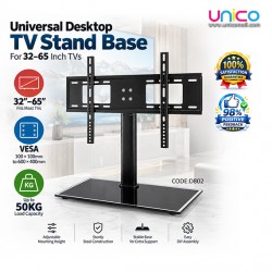 Sturdy TV Stand for 32-65 Inch LCD/LED Screens – Universal & Adjustable Base Bracket