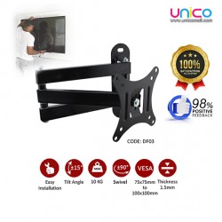 Retractable TV Wall Bracket Suitable for 14” – 27” 