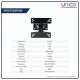 14–24 Inch LED LCD TV Wall Mount Bracket – Space-Saving & Easy Install 14–24 Inch LED LCD TV Wall Mount Bracket – Space-Saving & Easy Install
