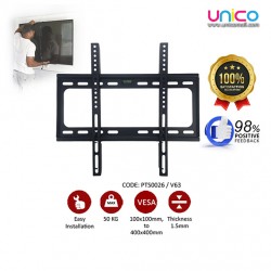 Flat Screen TV Wall Mount 26–63 Inch – Tilt & Swivel Adjustable Bracket