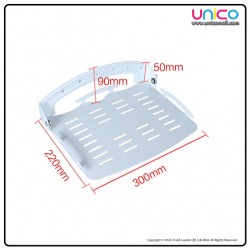 Sturdy Wall Mount Bracket for Routers, DVD Players, TV Boxes – Tidy Storage Solution