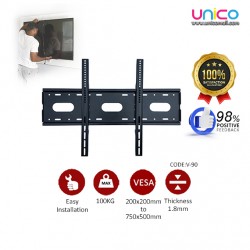 Heavy Duty TV Wall Mount Bracket 42-90 Inch – Slim Fixed Mount for LED LCD Flat Screens