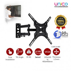 Universal 32"-55" Plasma TV Wall Bracket – Slim, Swivel, Tilt & Articulating