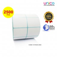 Thermal Label Paper Sticker Roll 40mm x 30mm (2500pcs) 
