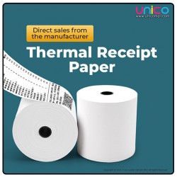 Coreless Thermal Receipt Paper 57x30mm – High Quality for Efficient Printing