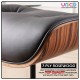 Luxury Indoor Swivel Leather Lounge Chair