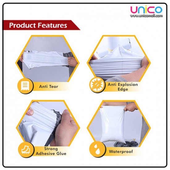 White Plastic Mailing Bag 38cm* 52cm White Plastic Mailing Bag 38cm* 52cm