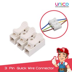 (10units/pack) 3 Pin Electrical Cable Connectors Cable Clip Quick Splice Lock Wire Terminal