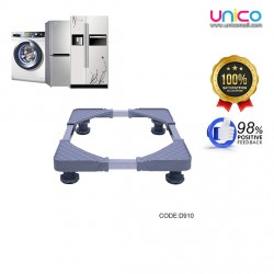 Universal Fridge & Washing Machine Base Stand – Adjustable Height with 4 Strong Stabilizer Feet
