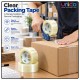 Clear Packaging Tape 45mm x 114m for Moving Boxes and Shipping